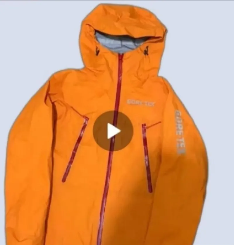 GORETEX ORANGE JAKET photo 1