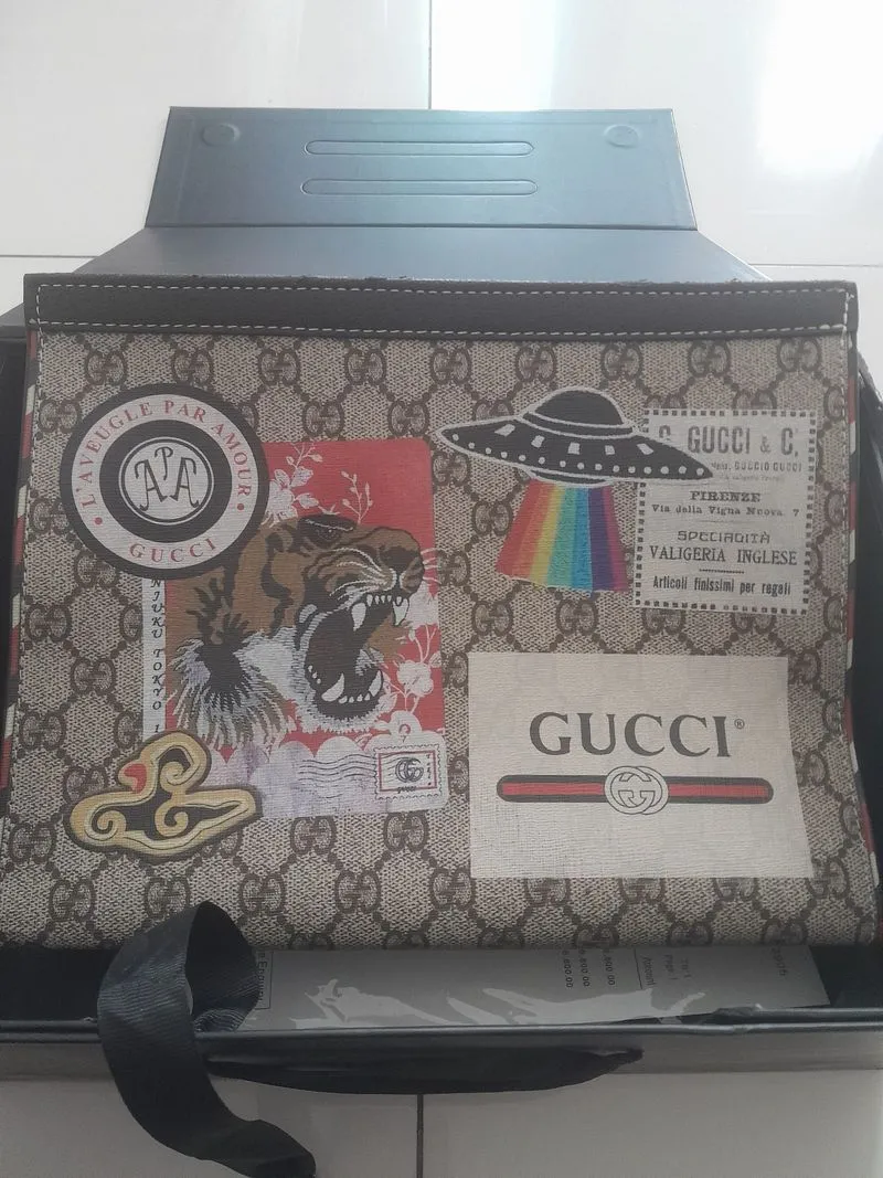 Clutch fashion gucci non original photo 1