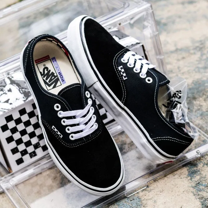 Vans Authentic Pro Skate Black White photo 1