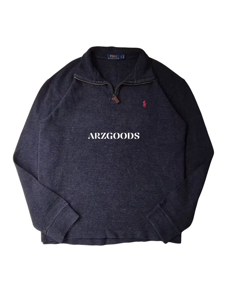 Haldzip Polo Ralph Lauren charcoal photo 1