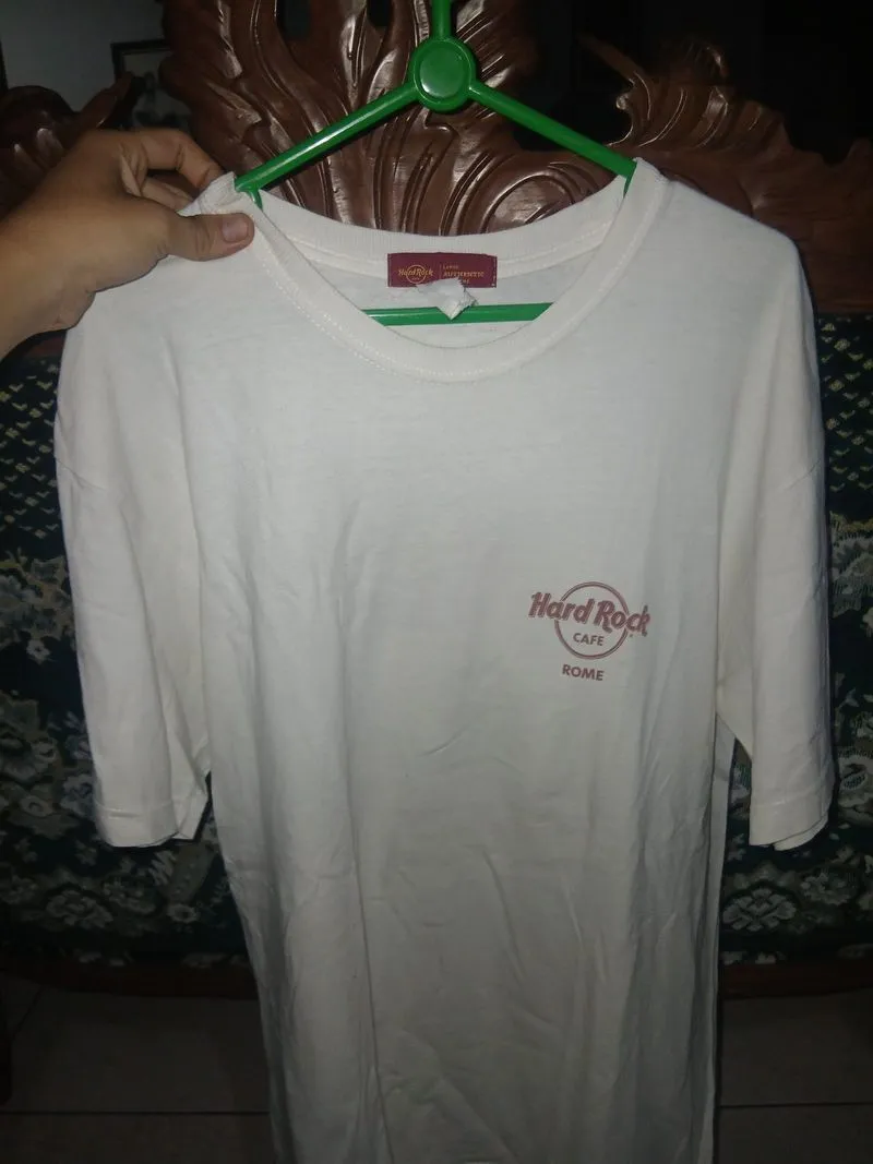 Vintage tee hard rock cafe rome italia photo 1