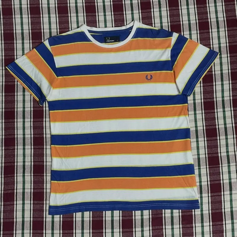 T-Shirt / Baju Kaus FRED PERRY stripeles original size S photo 1