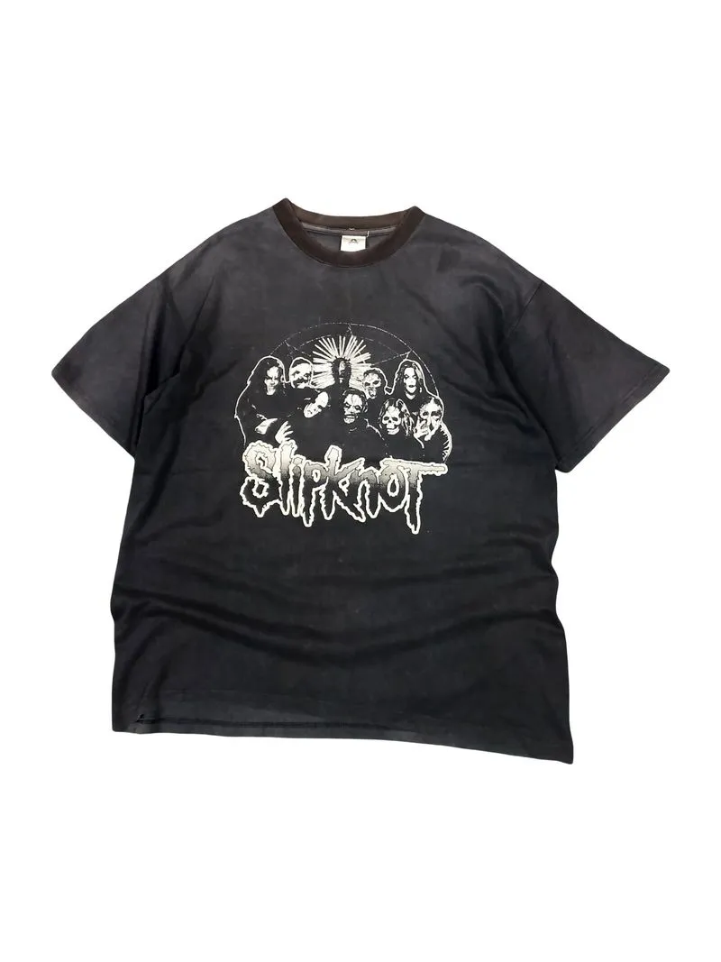 Vintage Early 2000s Slipknot T-Shirt Sun Faded photo 1