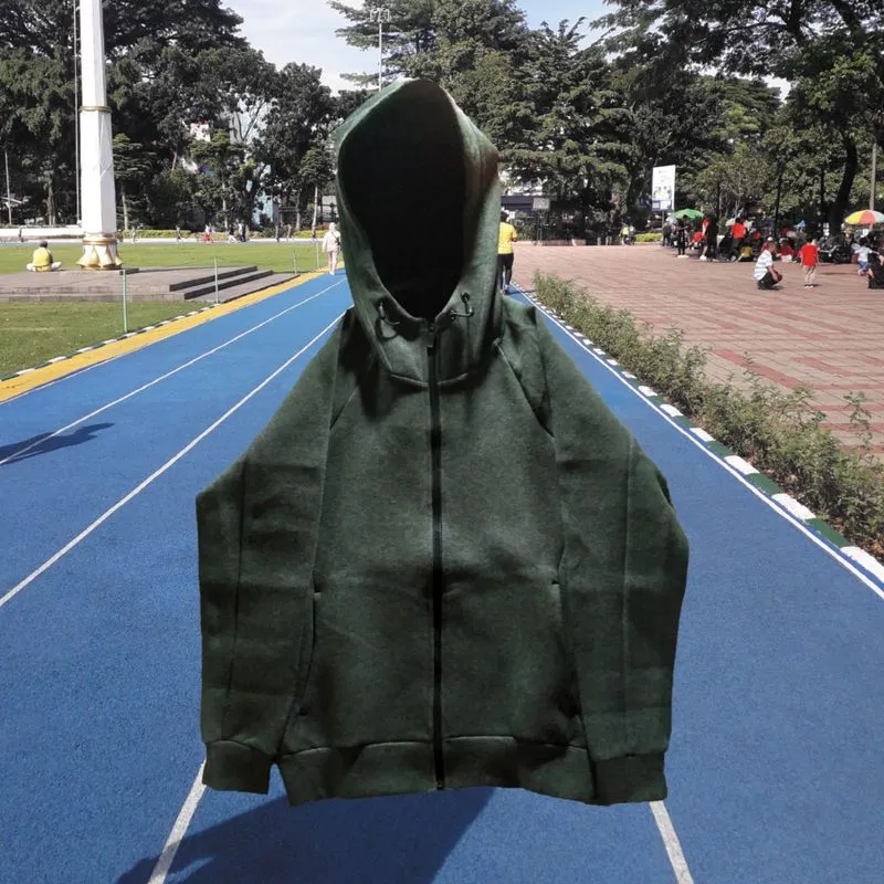 GU Sportswear Hoody Pria gray photo 1