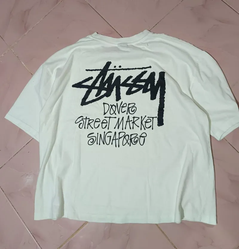 Kaos stussy crop photo 1