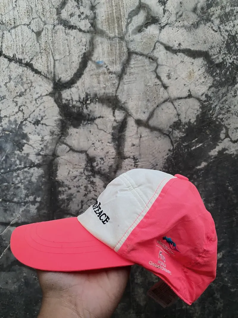 Vintage Sportswear Hat Pria white pink photo 1