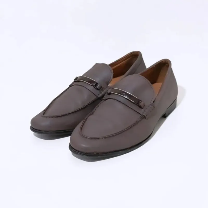Pedro Mens Brown Loafers Shoes photo 1