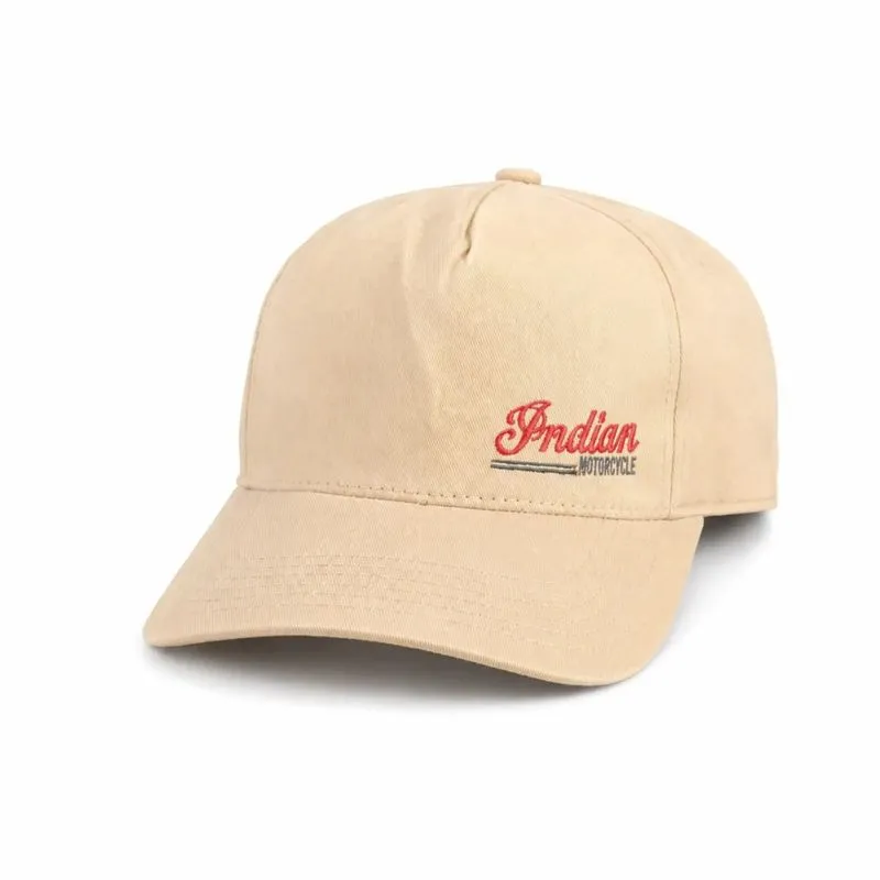 INDIAN MOTORCYCLE - Topi Snapback Coklat Unisex  photo 1