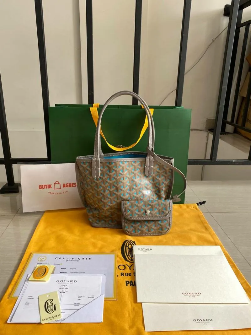 Nego Preloved Limited Edition Mini Anjou Blue Authentic photo 1