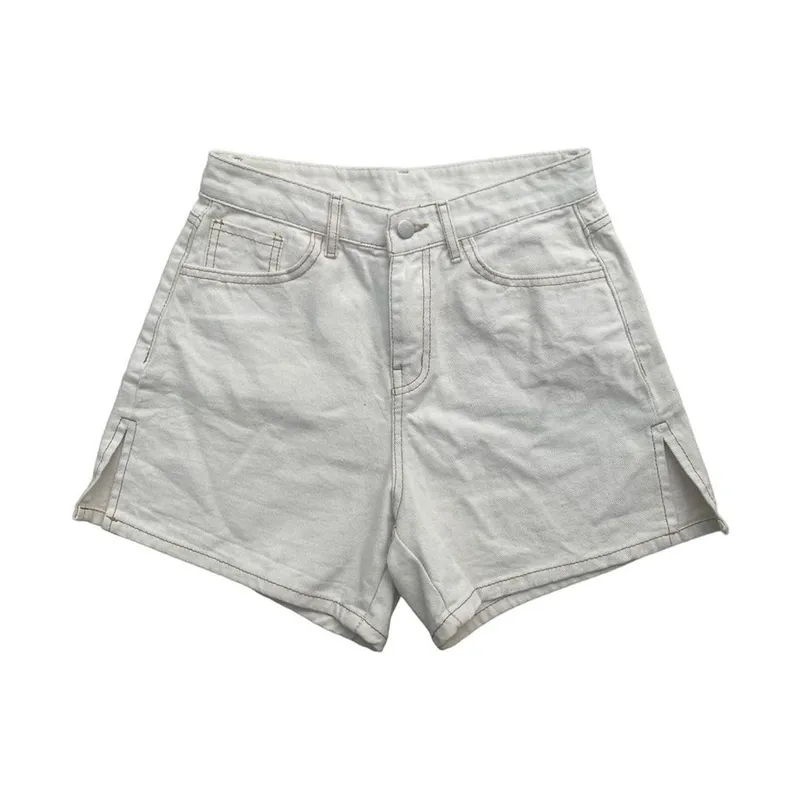 Casual Short Wanita cream photo 1