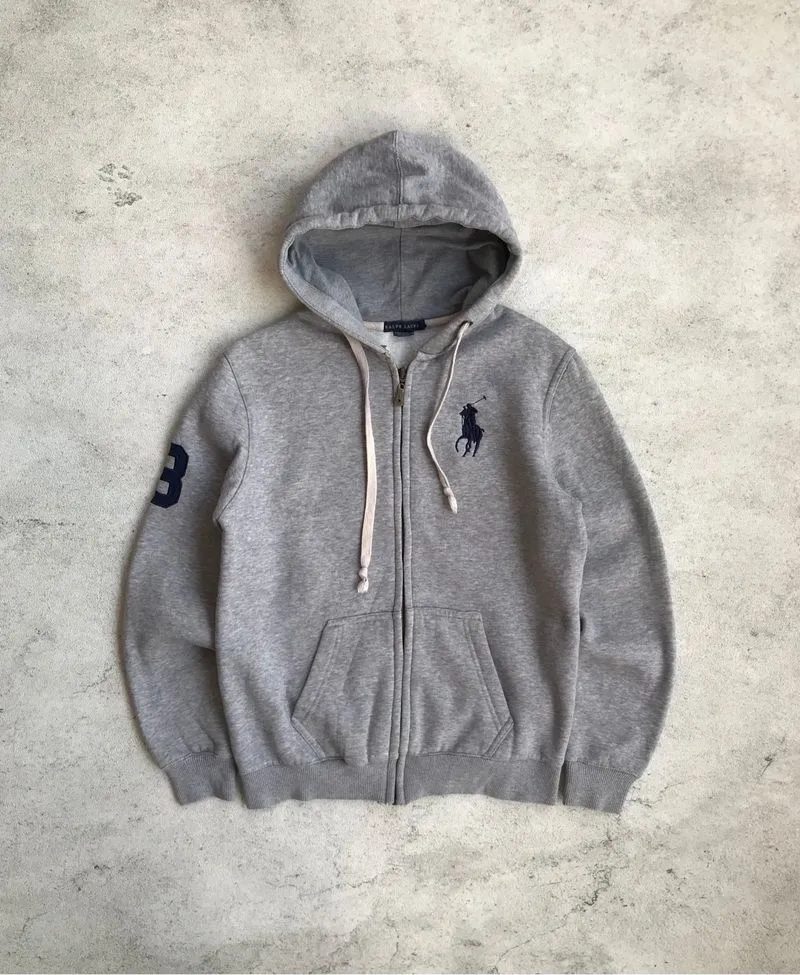 Polo ralph lauren zipper hoodie big logo photo 1