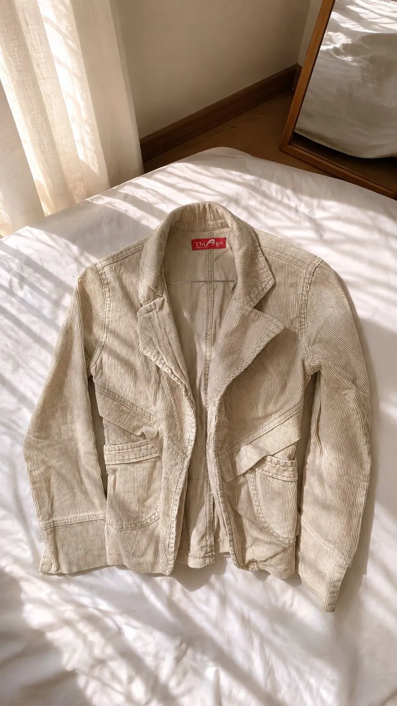 corduroy workwear jacket photo 1