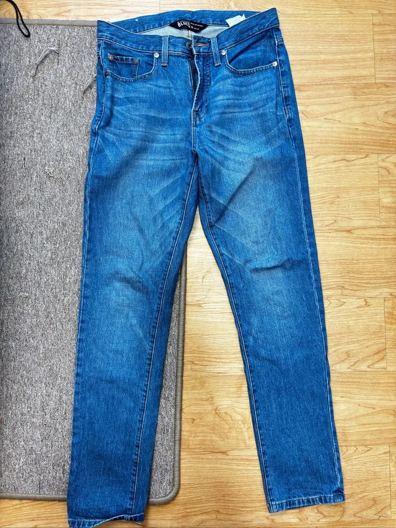 Giordano Men's Essential Jeans Original Medium Blue Baru Bel photo 1