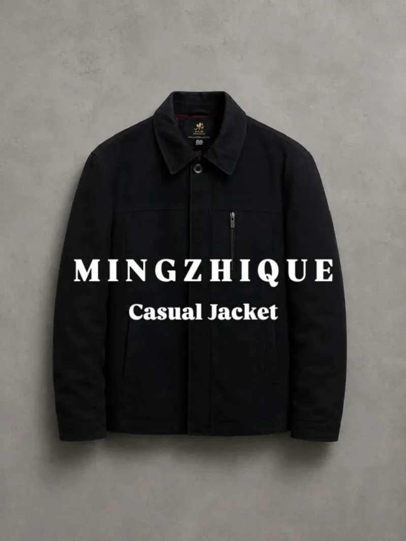 JAKET MINGZHIQUE MODEL CASUAL LUXURY MEWAH DALEMAN INER photo 1