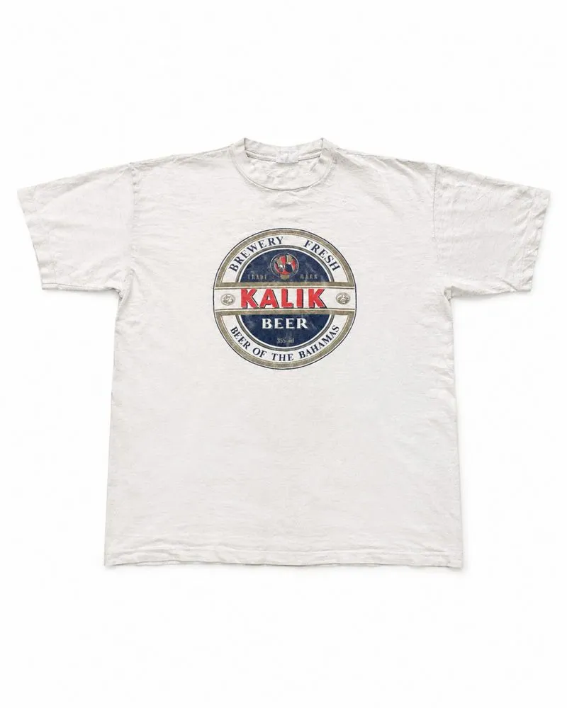 Kalik Beer Bahamas Graphic T-Shirt White Magic Tees photo 1