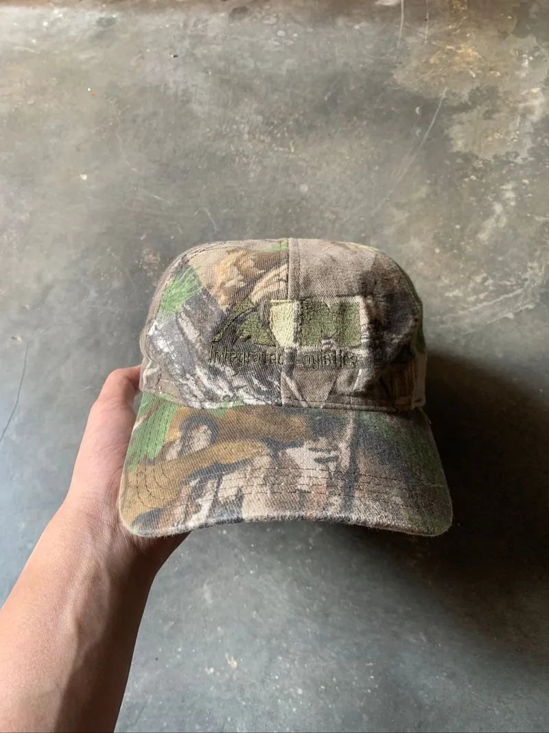 Vintage real tree cap made in usa photo 1