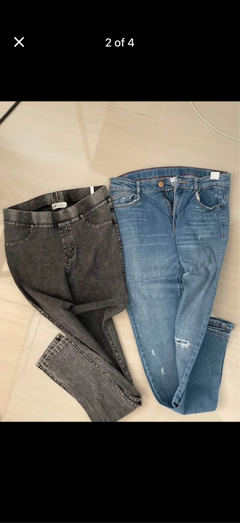 Celana Denim H&M, Zara photo 1
