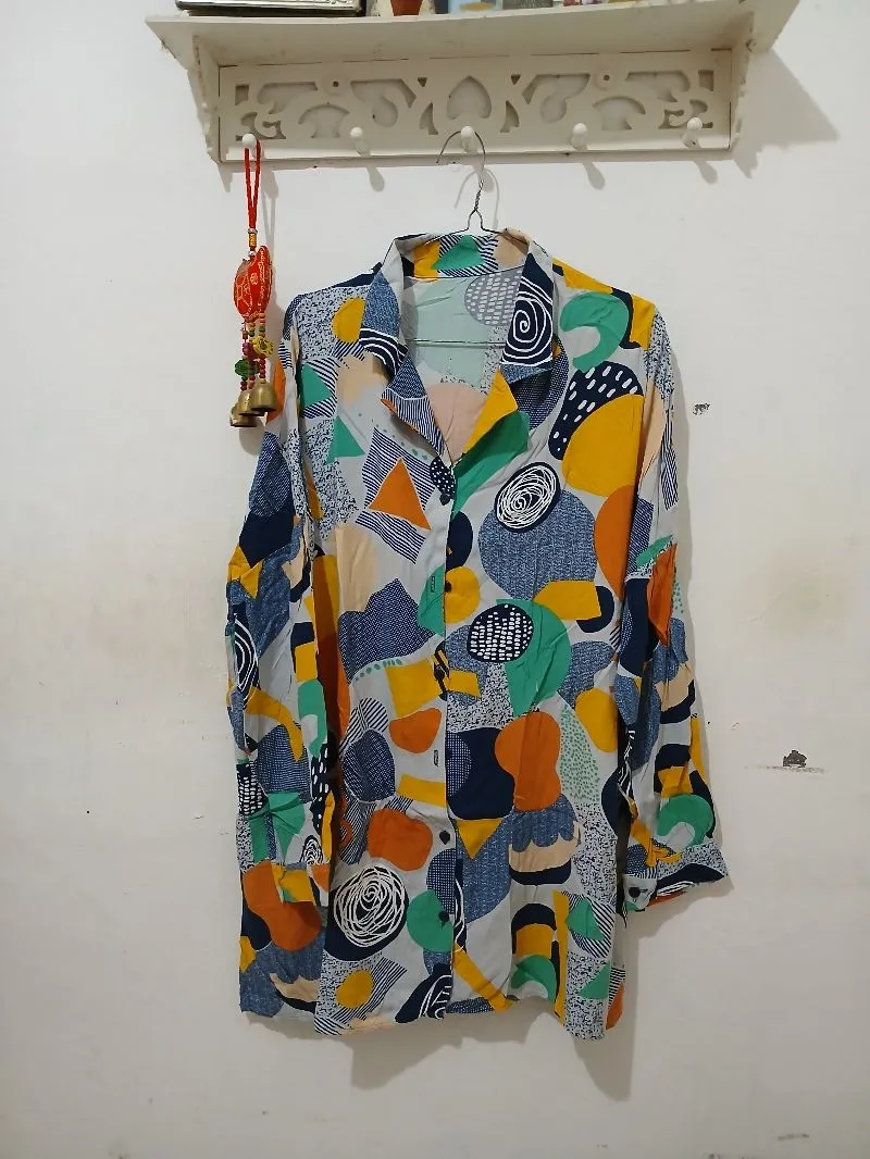Casual Blouse Wanita navy photo 1
