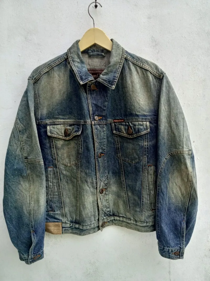Jaket vintage denim marlboro classics photo 1