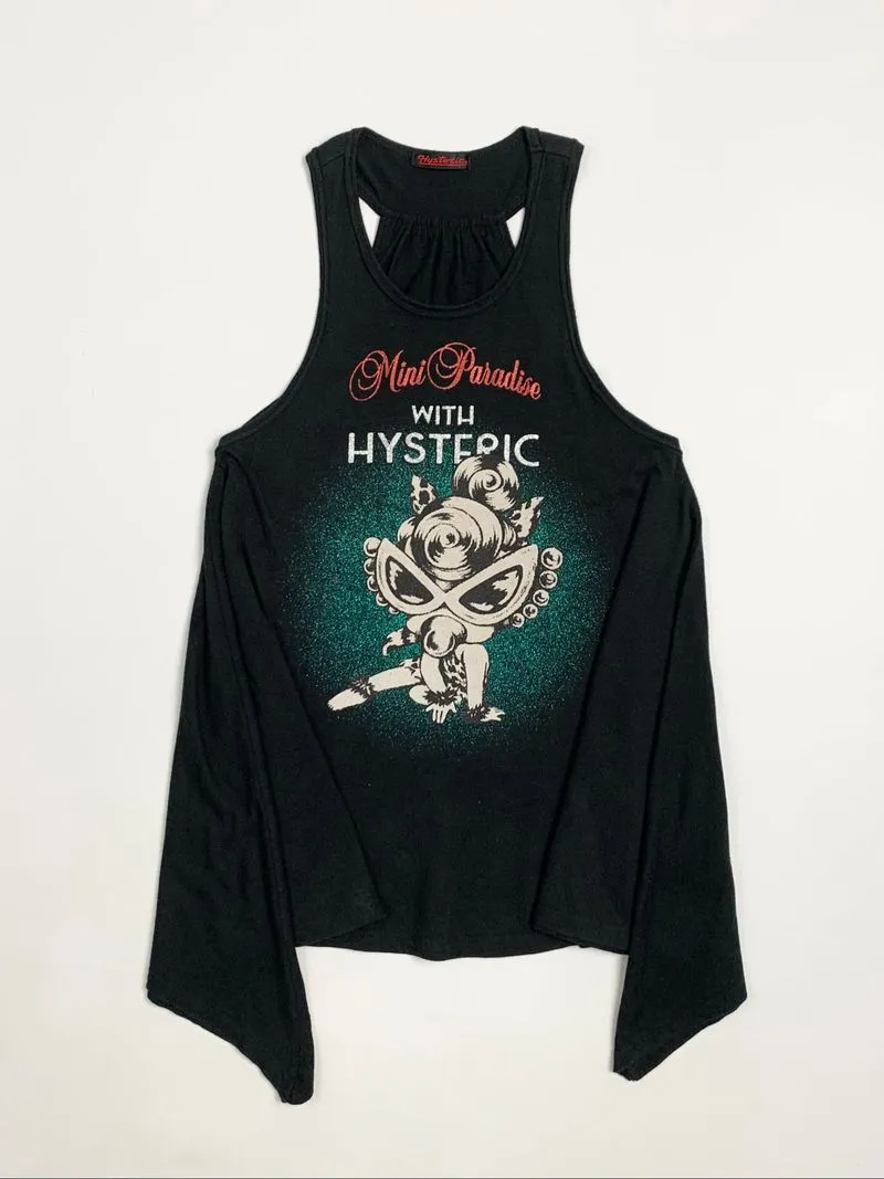 Y2k Hysteric Tank Top Iconic Graphic Made In Japan photo 1