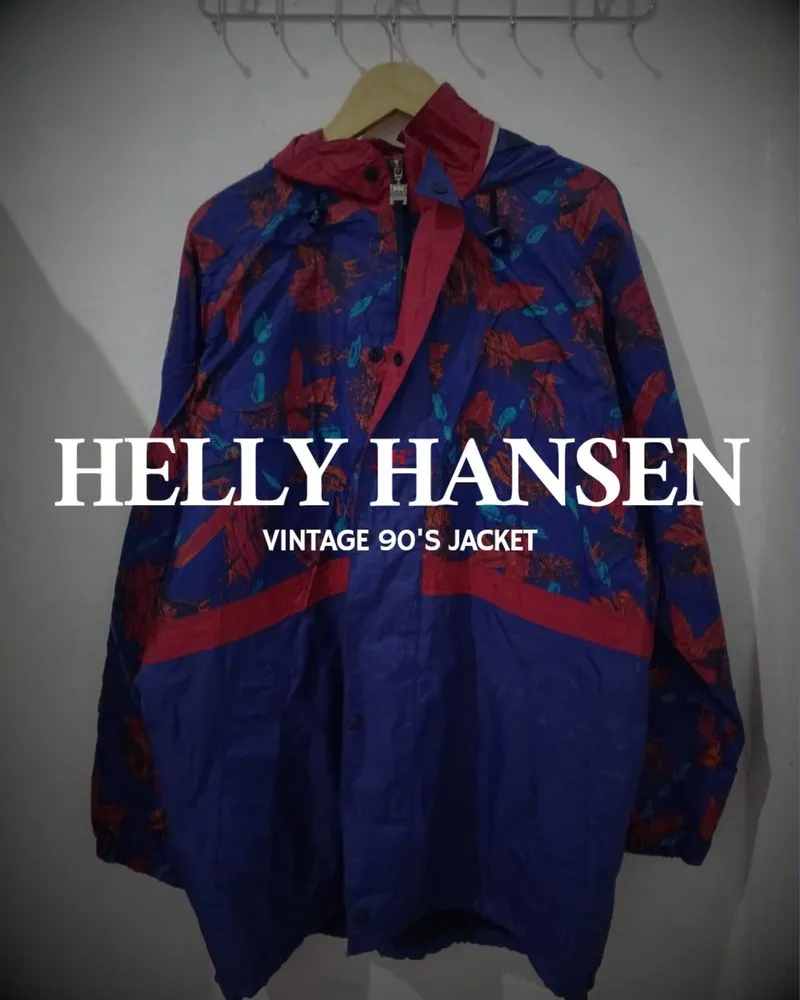 Helly Hansen Vintage Jacket Camo Swoosh 90`s photo 1