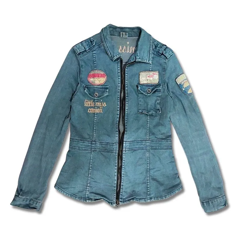 Vintage Y2K Blue Denim Jacket photo 1
