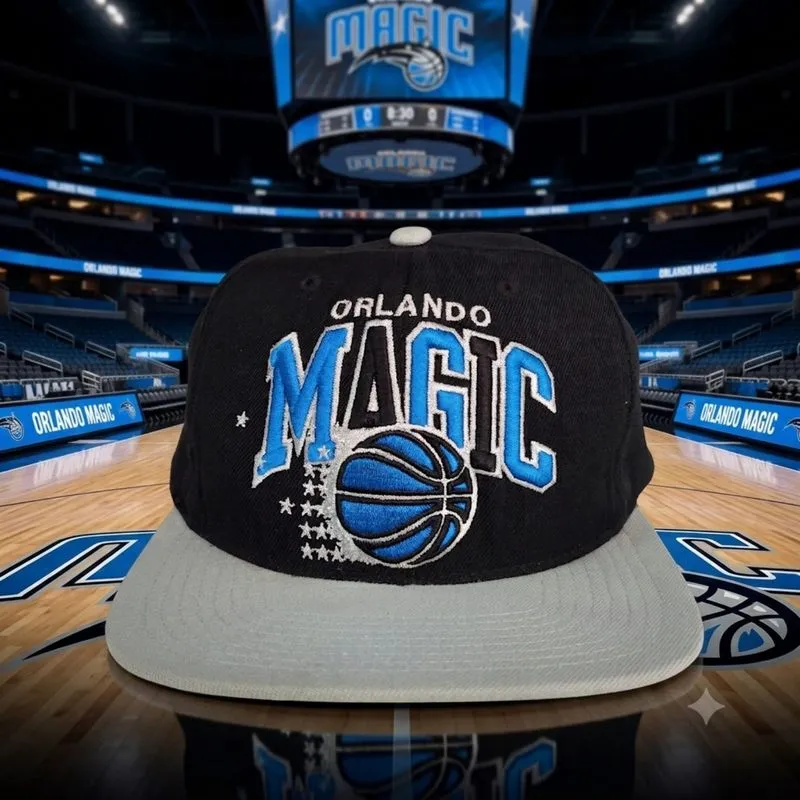 Topi Mitchell & Ness  NBA Orlando Magic, Bukan Lakers, Orlan photo 1