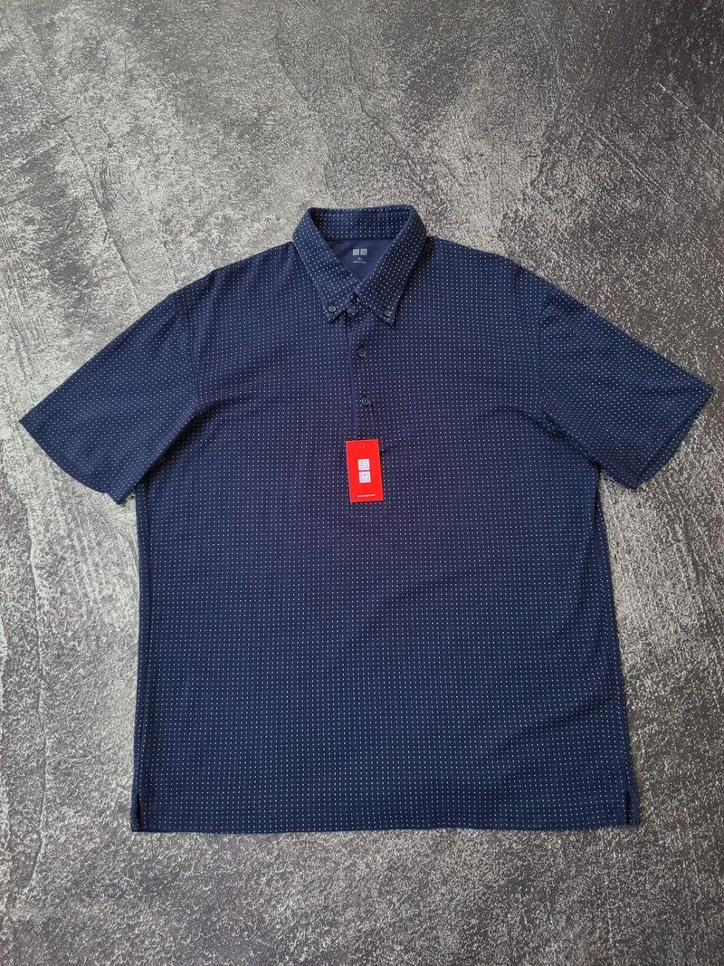 Poloshirt Uniqlo AIRism polkadot photo 1