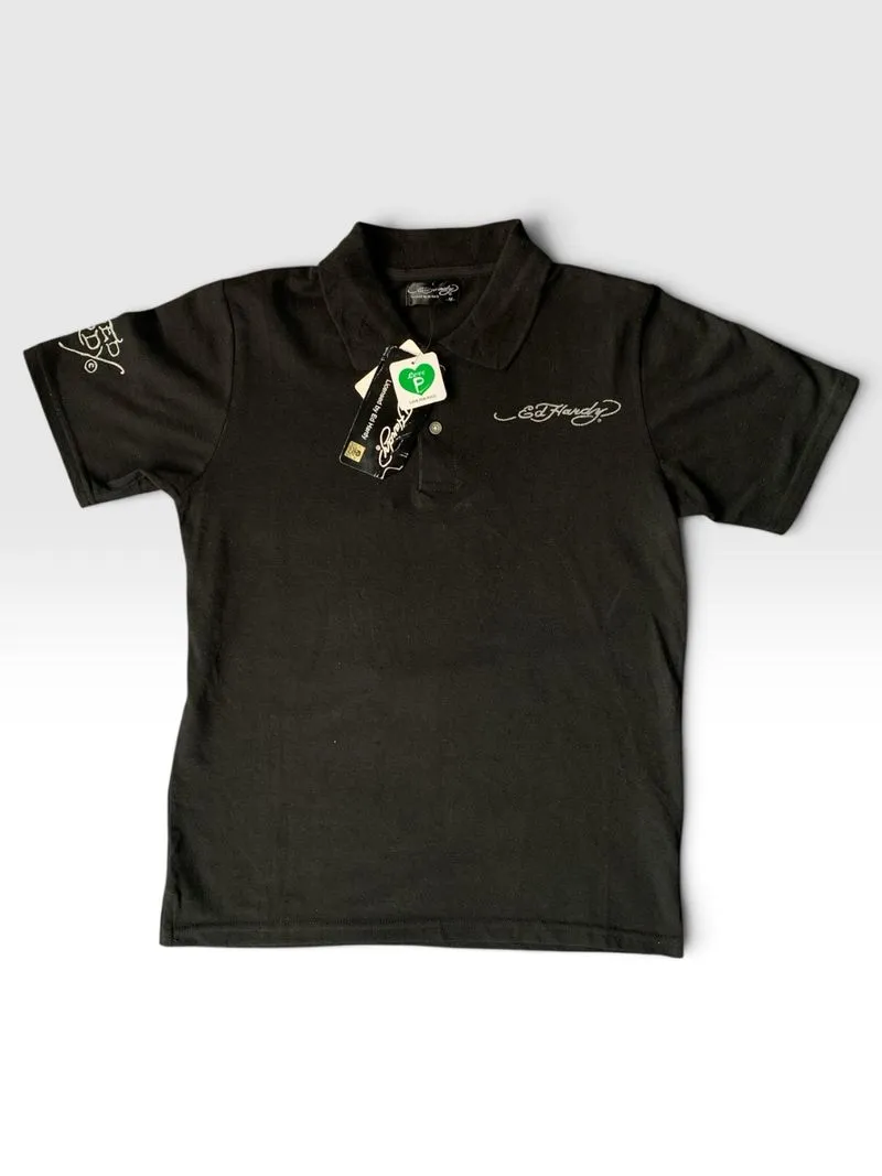 Polo shirt ed hardy y2k NOS photo 1