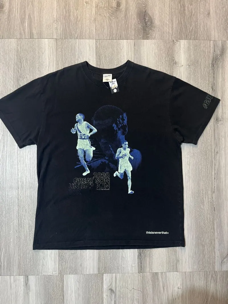 thisisneverthat Sportswear Casual T-shirt Pria black photo 1