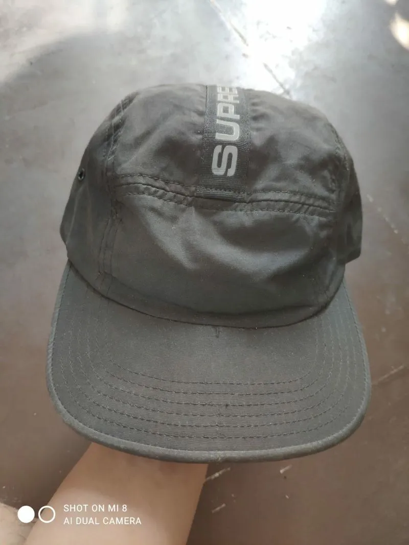 Supreme reflective 5 panel hat photo 1