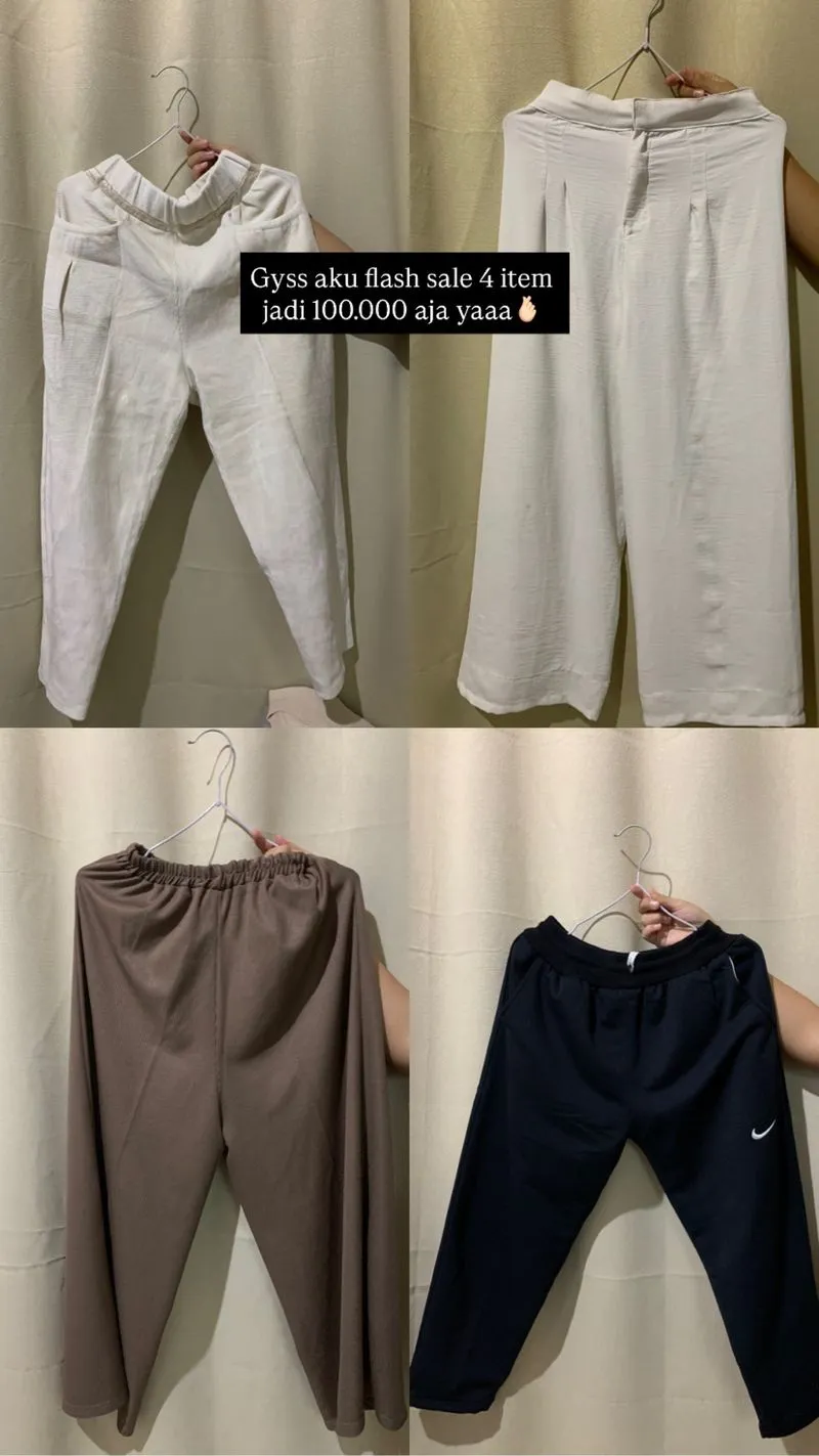 Paket (4 celana gratis 1 rok)  photo 1
