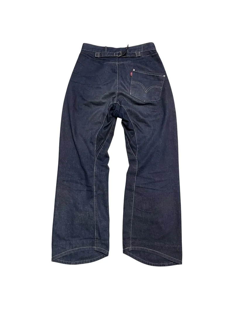 Levis enginered jeans buckle back not RRL Momotaro ironheart photo 1