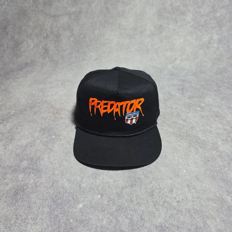 TOPI PREDATOR UNITED STATES HOT ROD ASSOCIATION ROPE SNAPBAC photo 1