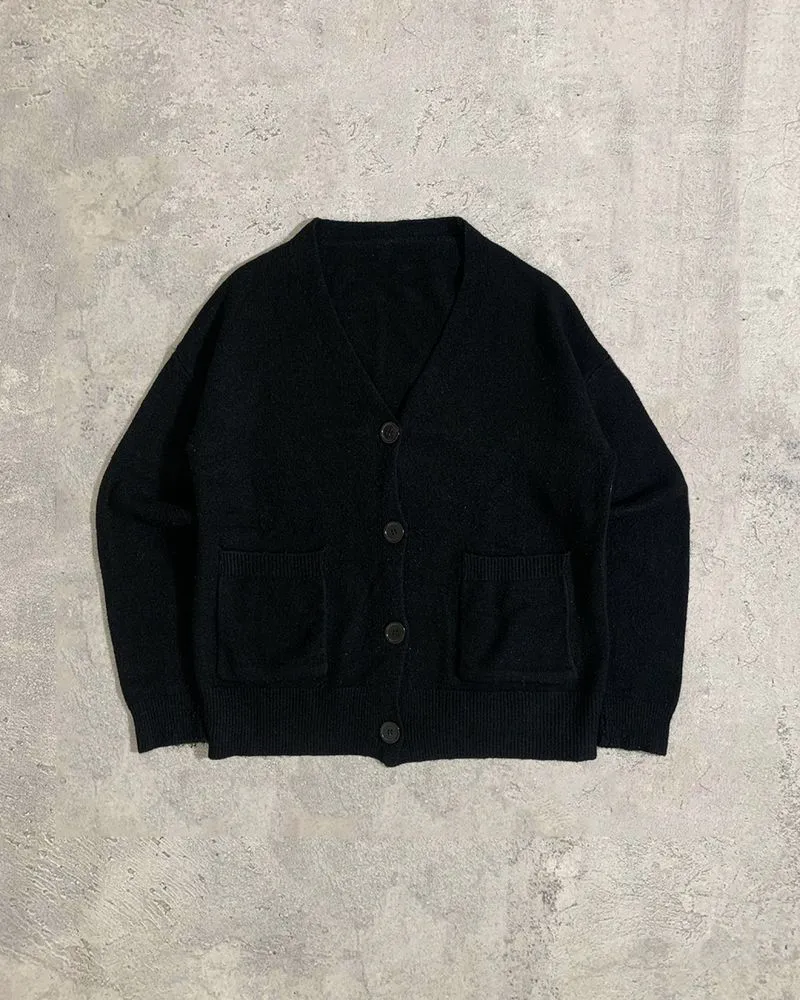 Cardigan Wool Black photo 1