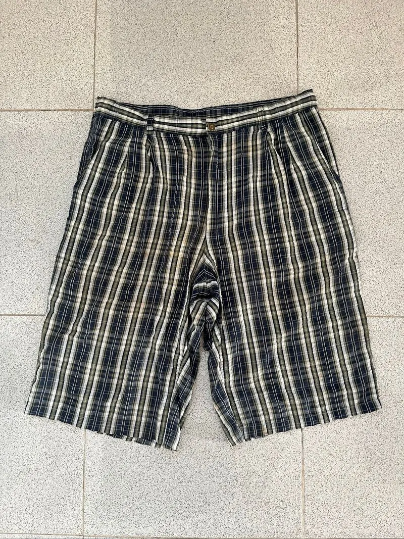 Plaid jorts pants  photo 1
