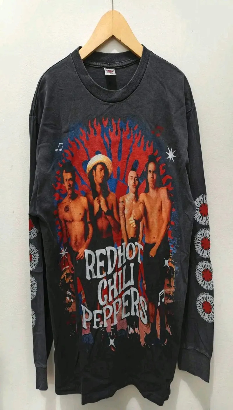 Red Hot Chili Peppers Vintage Bootleg Mexico Long Sleeve  photo 1