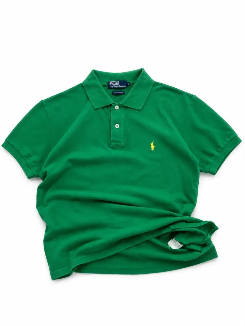 kaos polo ralph lauren hijau original photo 1