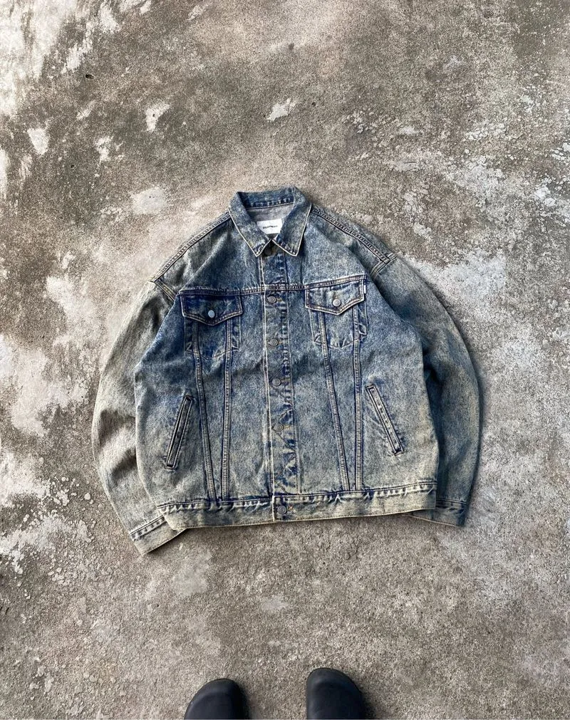 VTG TRUCKER DENIM DENIM JACKET photo 1