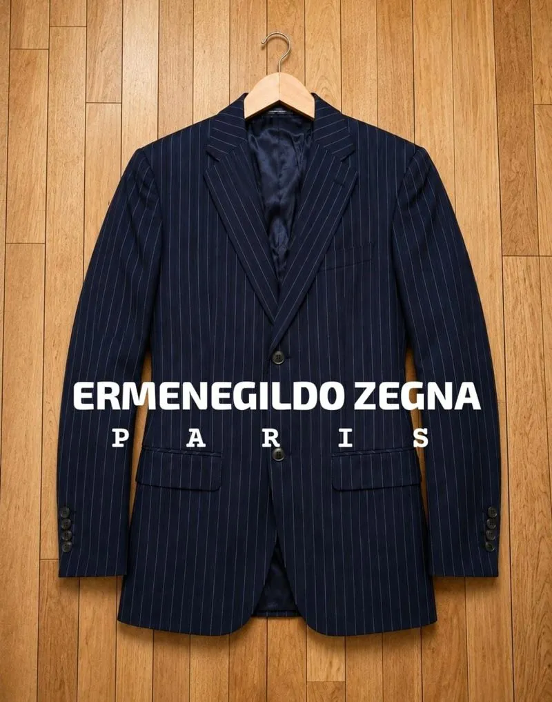 ermenegildo zegna suit jas blazer mewah luxury second origin photo 1