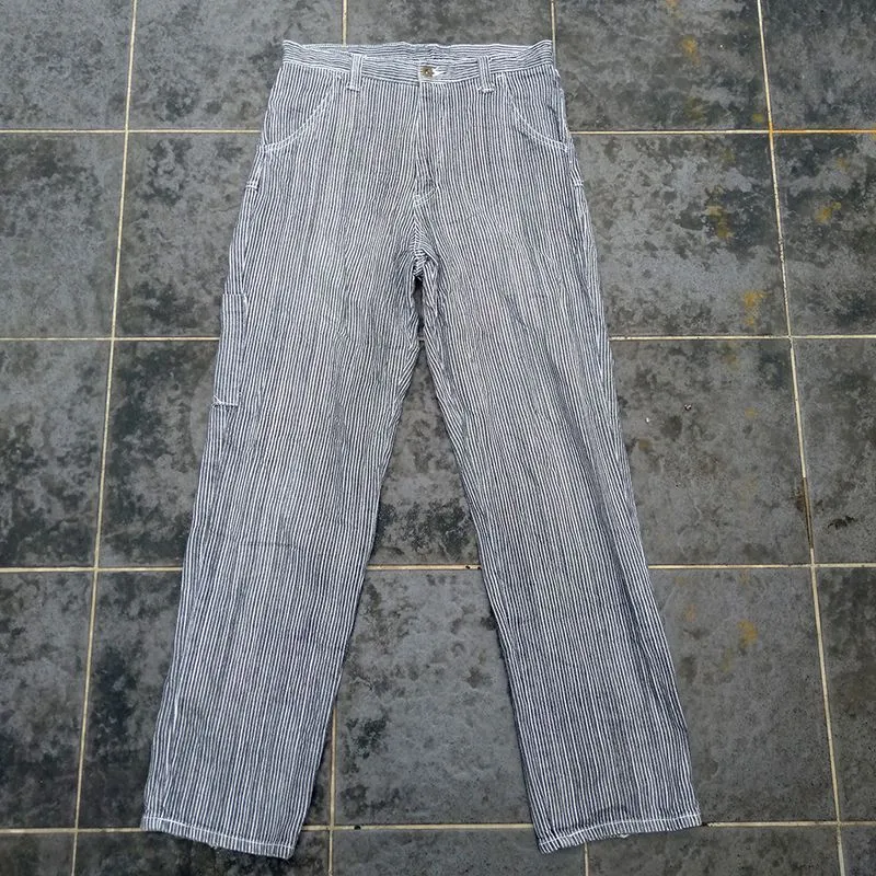 Hangten Casual Jeans Pria white black photo 1