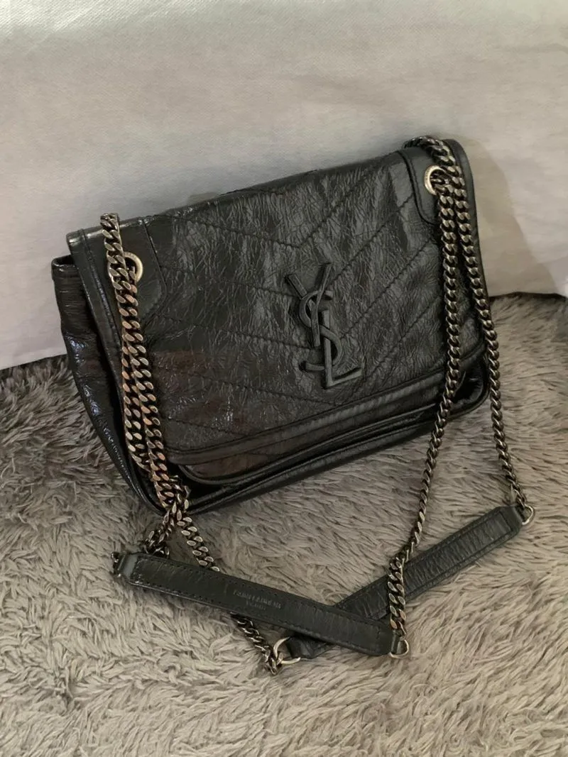 YSL Niki Baby Full Black photo 1