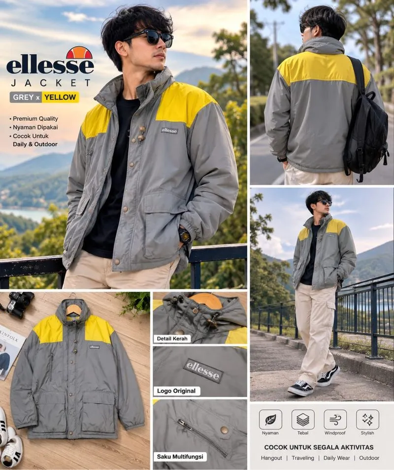 Original 1980s Casuals Made in Italy issue of Ellesse Pengui photo 1