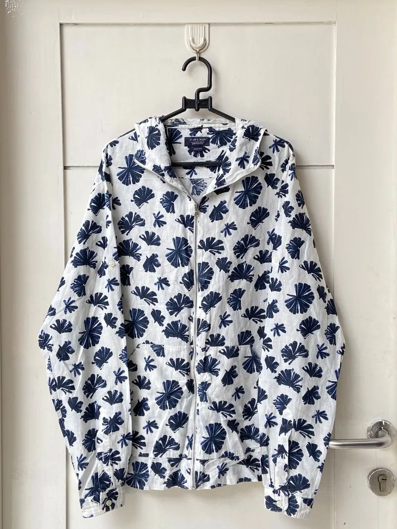 ZARA Casual Bomber jacket Pria black photo 1