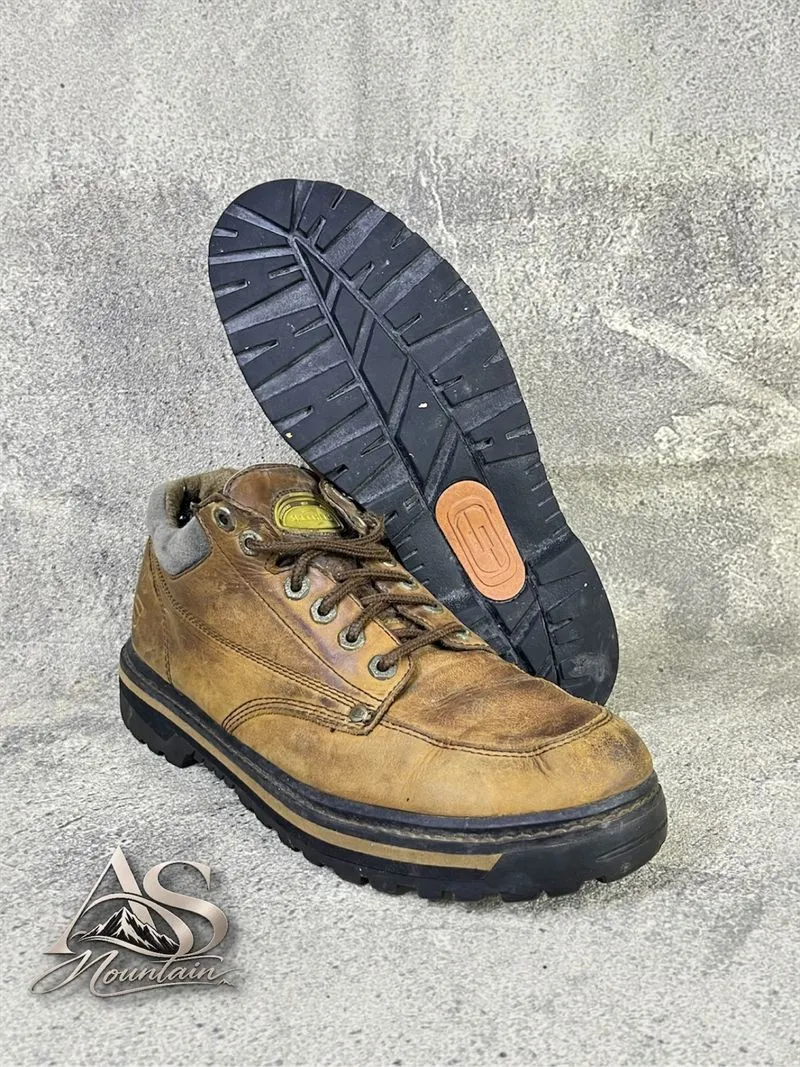 Sepatu skechers men's mariner utility boots leather photo 1
