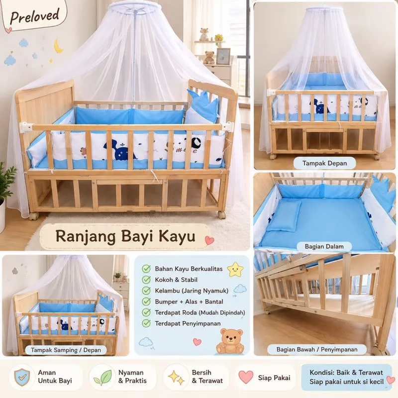 Ranjang Bayi Little Blessing (Preloved) photo 1