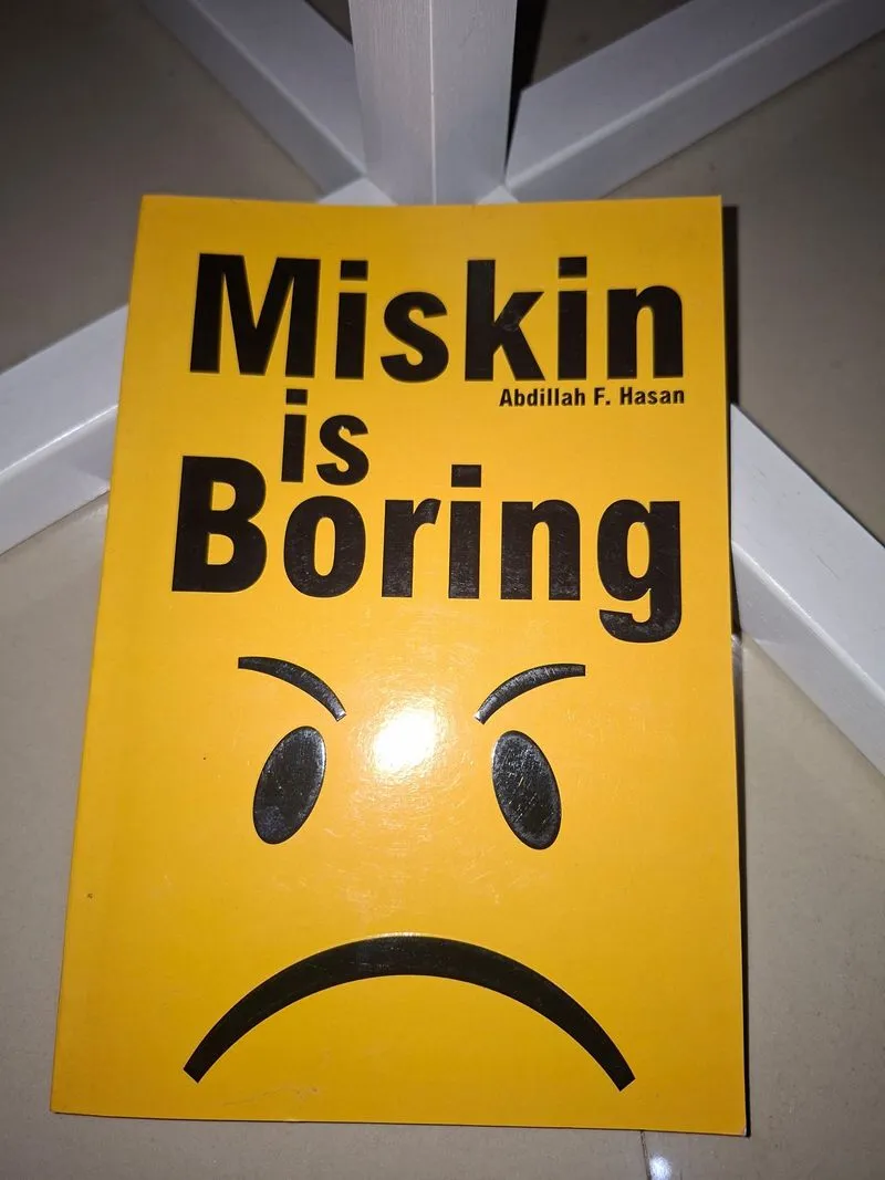 Buku "Miskin is Boring" karya Abdillah F. Hasan photo 1