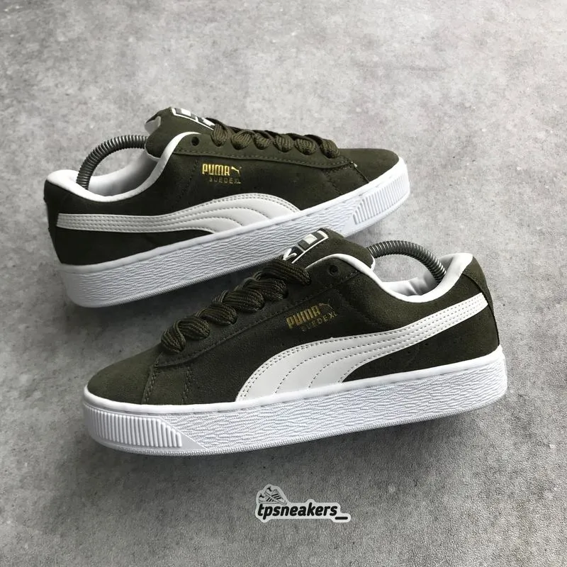 Puma Casual Sneakers Pria white green photo 1