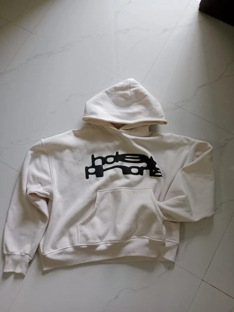 Holephoria Boxy Hoodie White photo 1