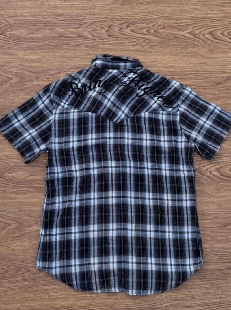 kemeja flanel y2k photo 1